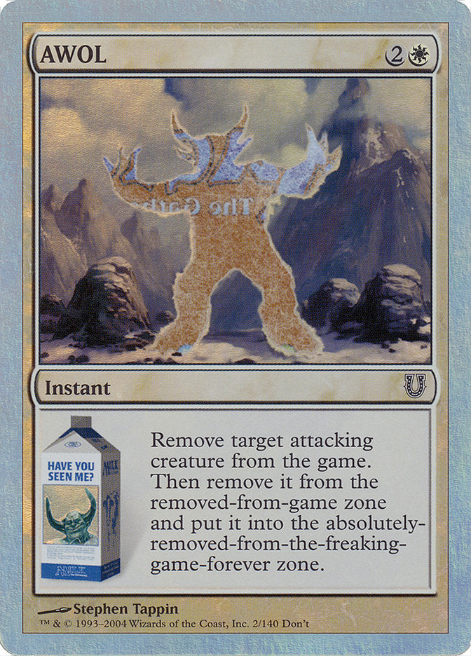AWOL (Alternate Foil) [Unhinged] | Impulse Games and Hobbies