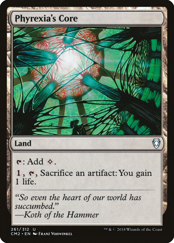 Phyrexia's Core [Commander Anthology Volume II] | Impulse Games and Hobbies