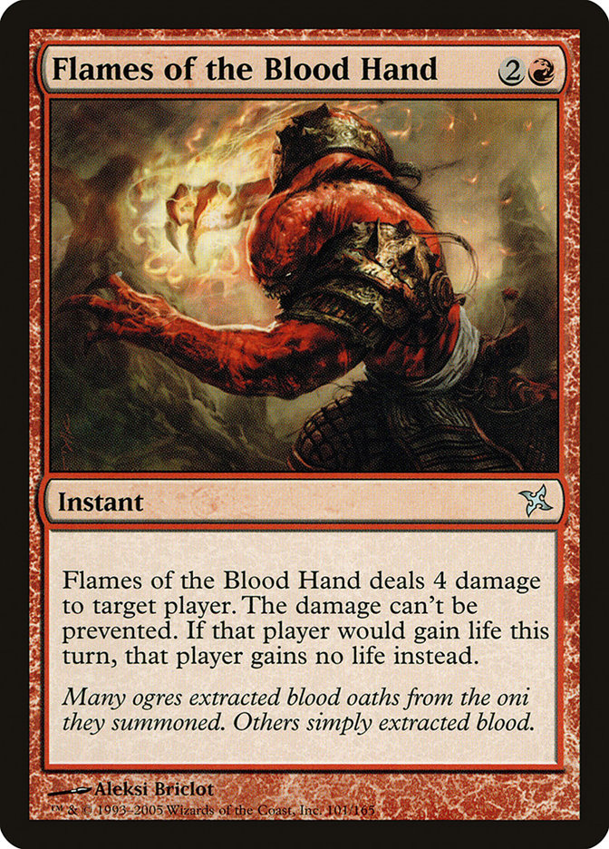 Flames of the Blood Hand [Betrayers of Kamigawa] | Impulse Games and Hobbies