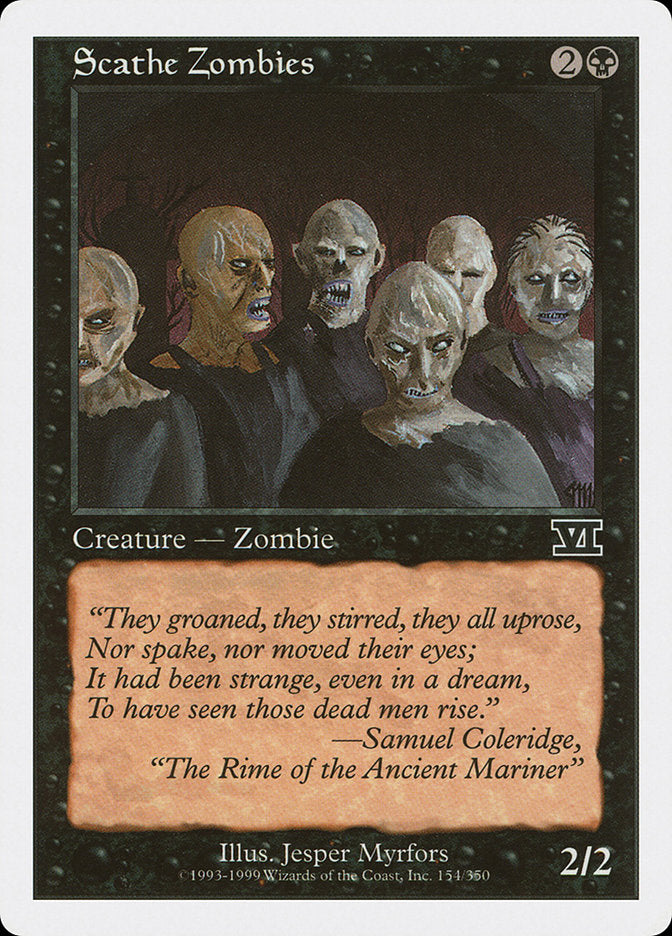 Scathe Zombies [Classic Sixth Edition] | Impulse Games and Hobbies