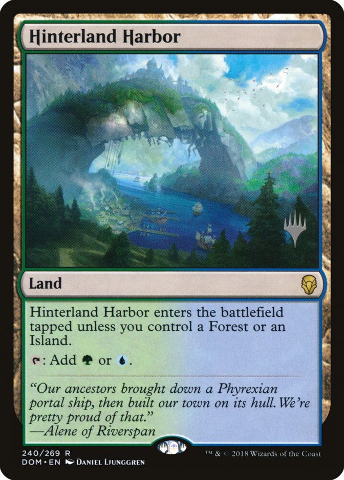 Hinterland Harbor (Promo Pack) [Dominaria Promos] | Impulse Games and Hobbies