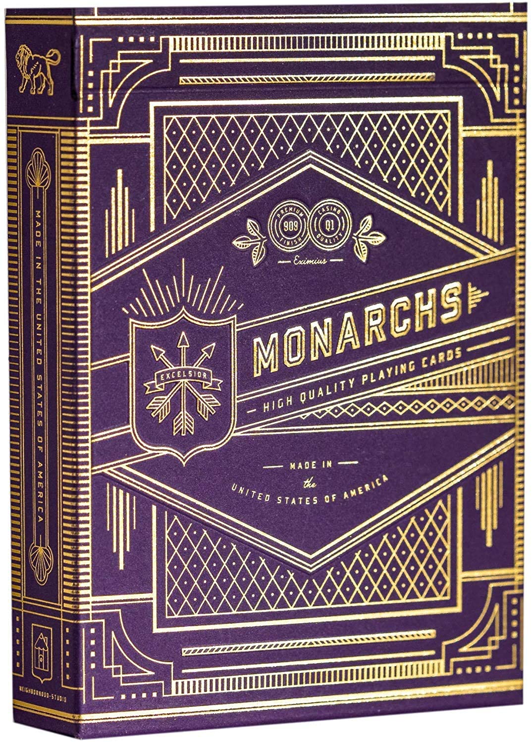 Theory 11 Playing Cards: Purple Monarchs | Impulse Games and Hobbies