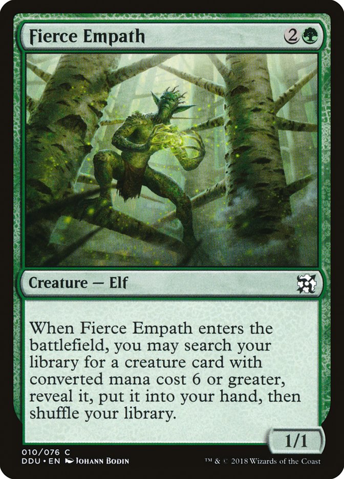 Fierce Empath [Duel Decks: Elves vs. Inventors] | Impulse Games and Hobbies