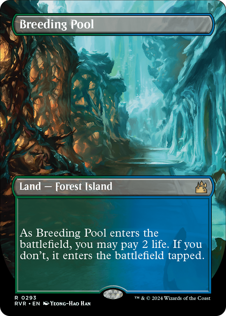 Breeding Pool (Borderless) [Ravnica Remastered] | Impulse Games and Hobbies