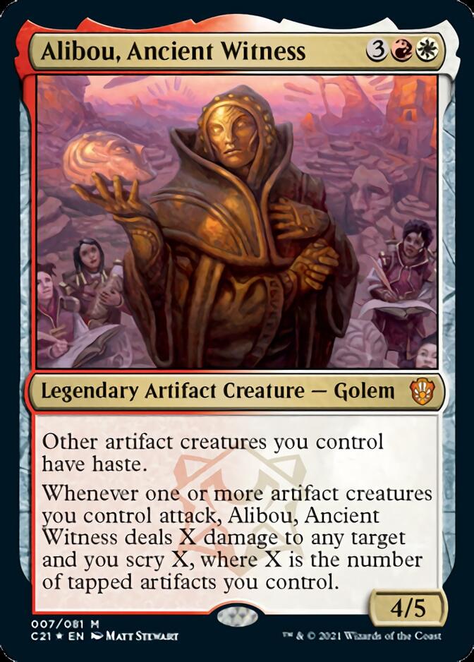 Alibou, Ancient Witness [Commander 2021] | Impulse Games and Hobbies