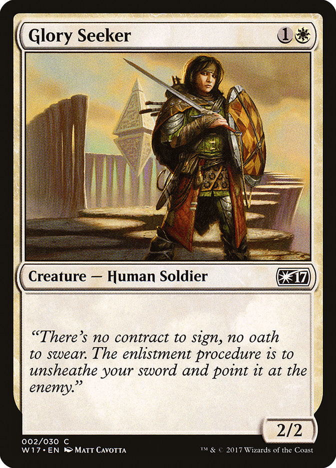 Glory Seeker [Welcome Deck 2017] | Impulse Games and Hobbies