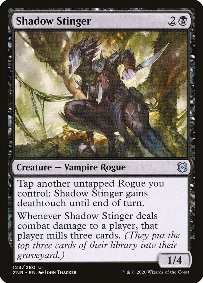 Shadow Stinger [Zendikar Rising] | Impulse Games and Hobbies