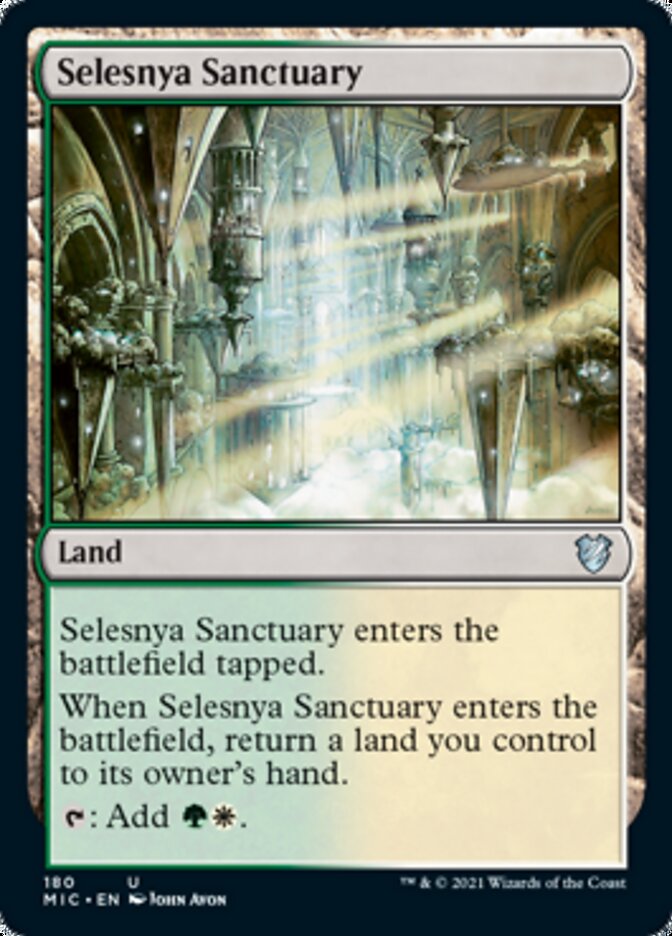 Selesnya Sanctuary [Innistrad: Midnight Hunt Commander] | Impulse Games and Hobbies