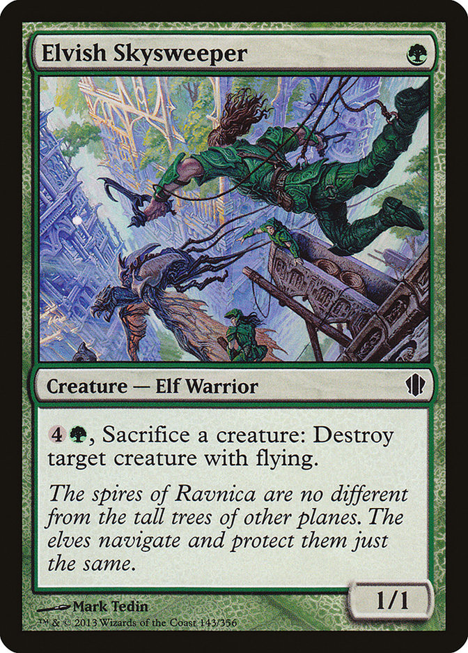 Elvish Skysweeper [Commander 2013] | Impulse Games and Hobbies