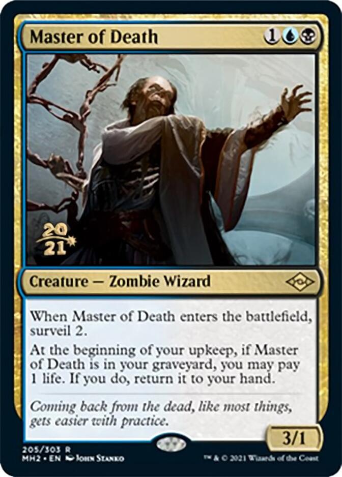 Master of Death [Modern Horizons 2 Prerelease Promos] | Impulse Games and Hobbies