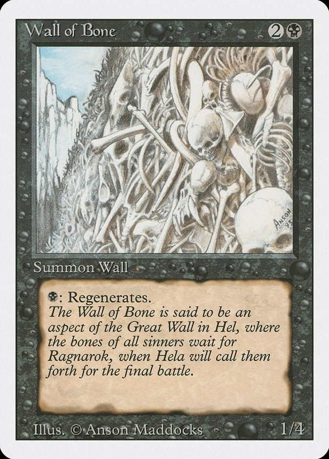 Wall of Bone [Revised Edition] | Impulse Games and Hobbies