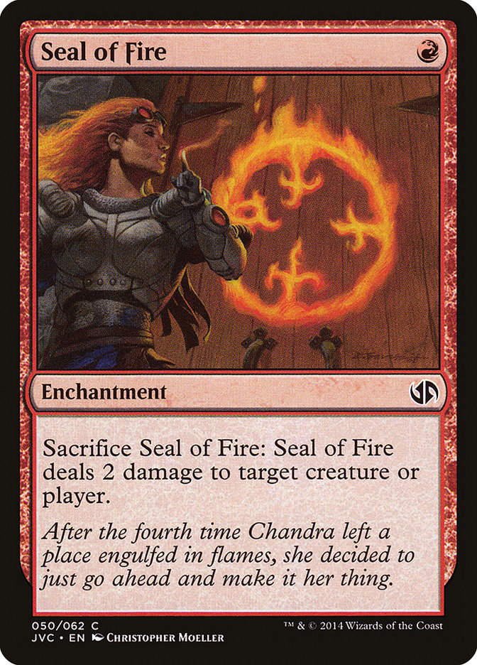 Seal of Fire [Duel Decks Anthology] | Impulse Games and Hobbies