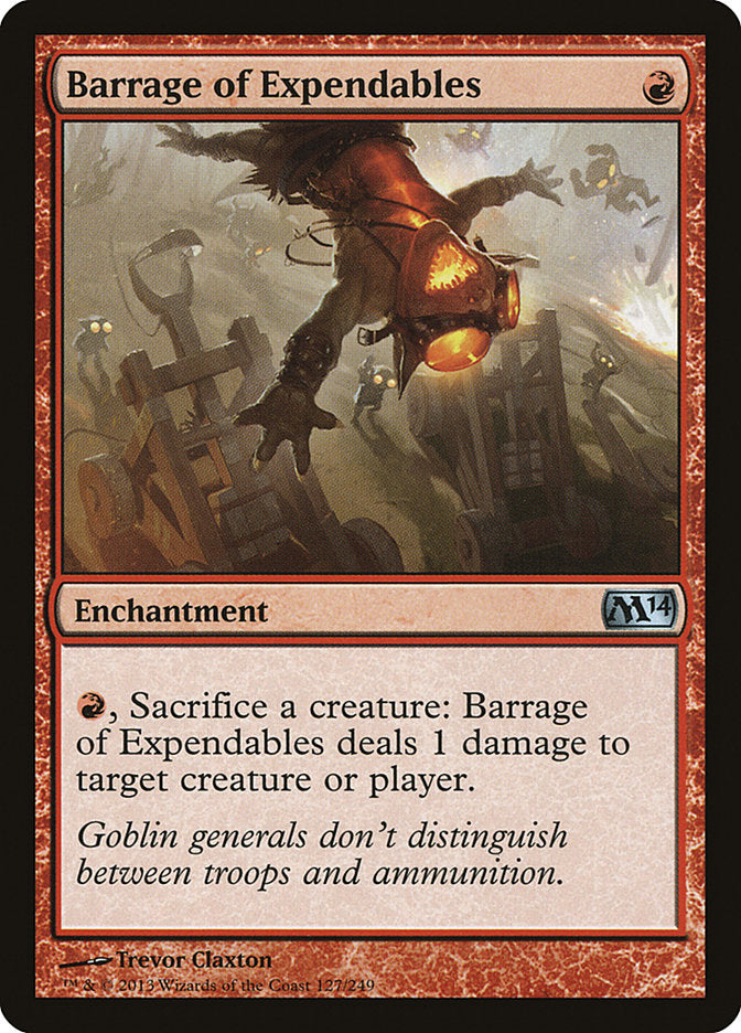 Barrage of Expendables [Magic 2014] | Impulse Games and Hobbies