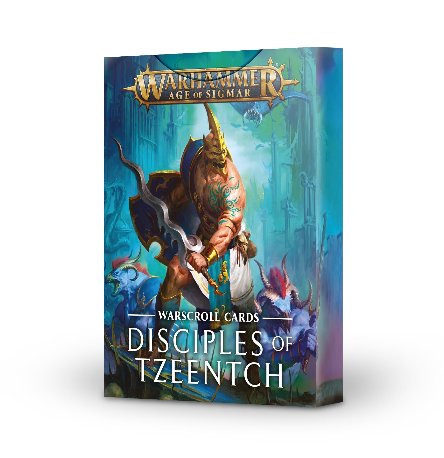 WHAOS DISCIPLES OF TZEENTCH WARSCROLL CARDS | Impulse Games and Hobbies