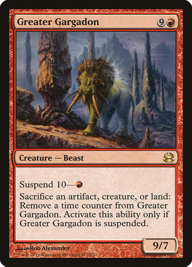 Greater Gargadon [Modern Masters] | Impulse Games and Hobbies