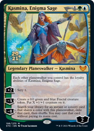 Kasmina, Enigma Sage [Strixhaven: School of Mages Prerelease Promos] | Impulse Games and Hobbies