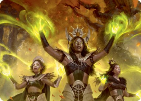 Dawnhart Wardens Art Card [Innistrad: Midnight Hunt Art Series] | Impulse Games and Hobbies