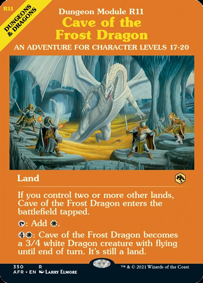 Cave of the Frost Dragon (Dungeon Module) [Dungeons & Dragons: Adventures in the Forgotten Realms] | Impulse Games and Hobbies