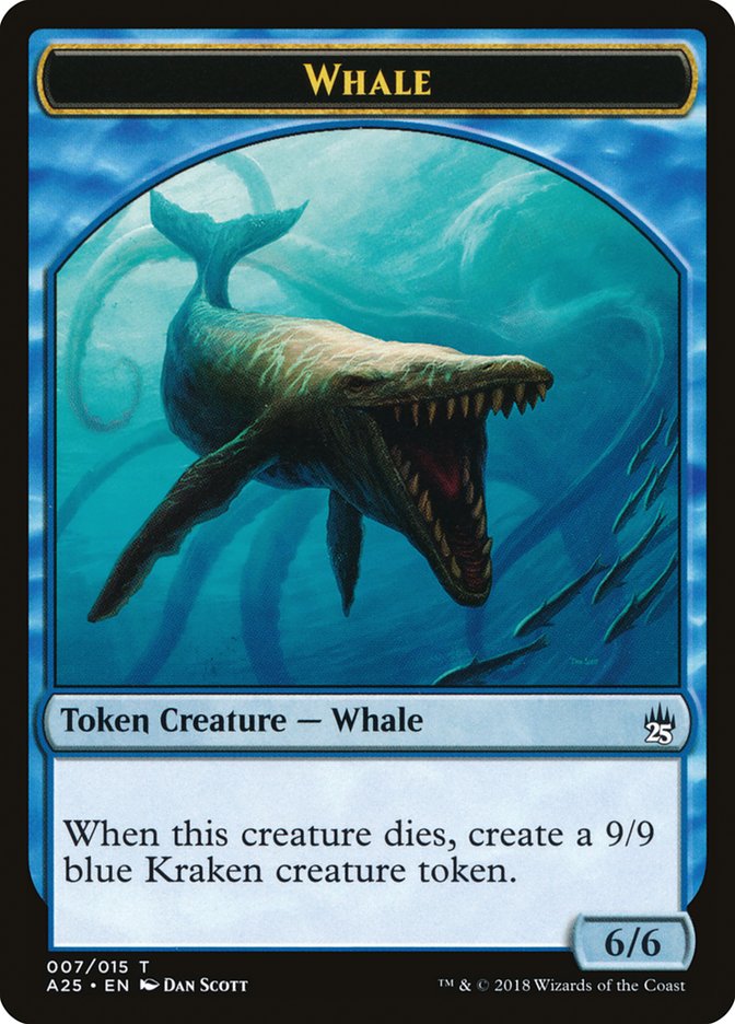 Whale Token [Masters 25 Tokens] | Impulse Games and Hobbies