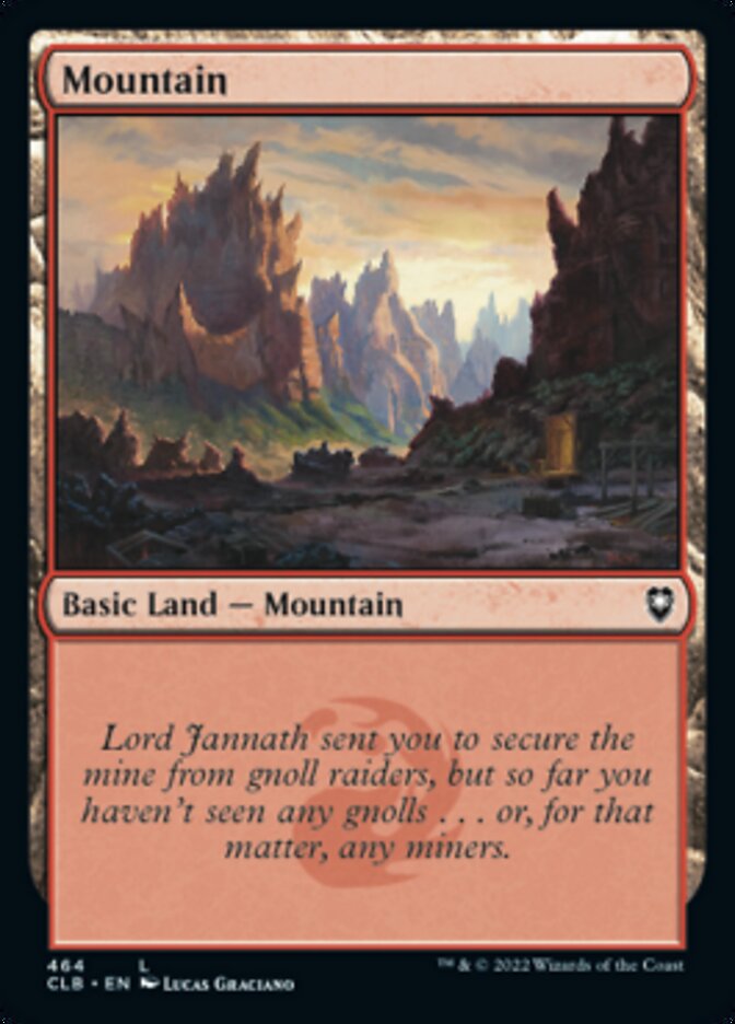 Mountain (464) [Commander Legends: Battle for Baldur's Gate] | Impulse Games and Hobbies