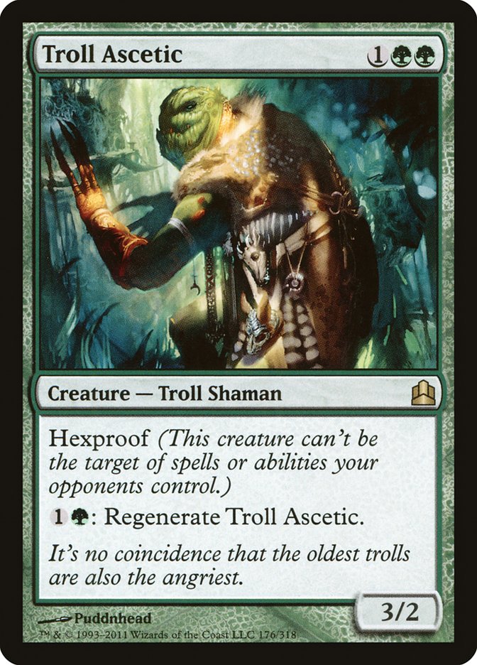 Troll Ascetic [Commander 2011] | Impulse Games and Hobbies