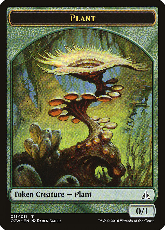 Plant Token [Oath of the Gatewatch Tokens] | Impulse Games and Hobbies