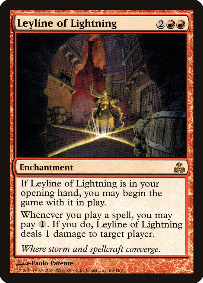 Leyline of Lightning [Guildpact] | Impulse Games and Hobbies