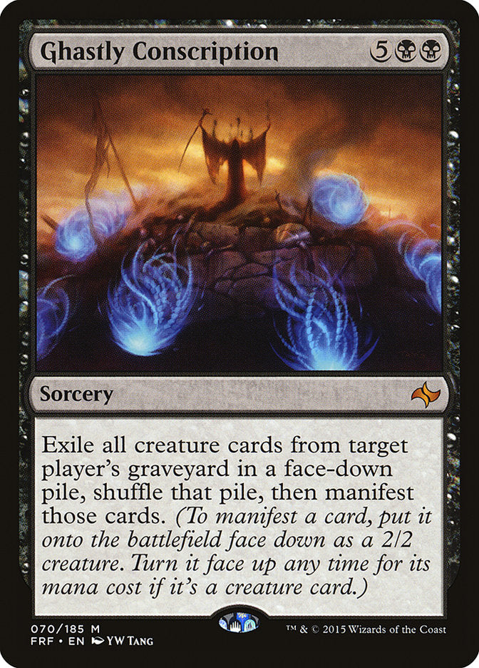 Ghastly Conscription [Fate Reforged] | Impulse Games and Hobbies