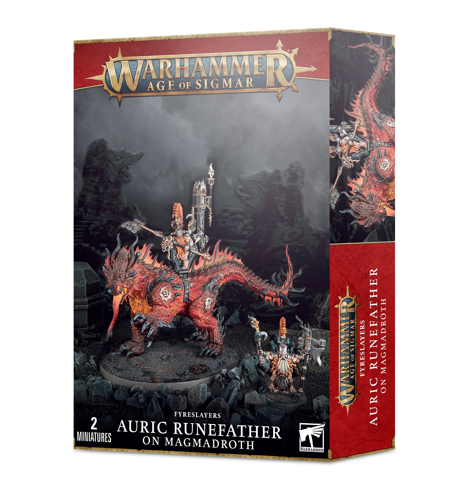 WHAOS FYRESLAYERS: Auric Runefather on Magmadroth | Impulse Games and Hobbies