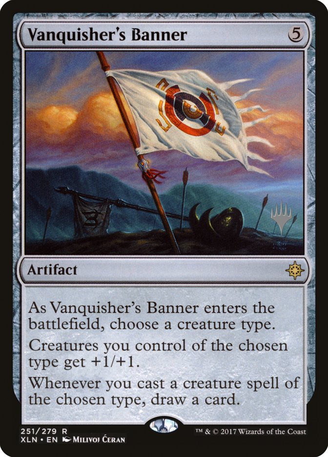 Vanquisher's Banner (Promo Pack) [Ixalan Promos] | Impulse Games and Hobbies