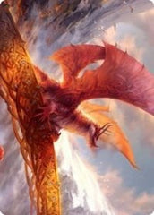 Goldspan Dragon Art Card [Kaldheim: Art Series] | Impulse Games and Hobbies