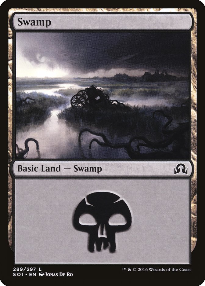 Swamp (289) [Shadows over Innistrad] | Impulse Games and Hobbies