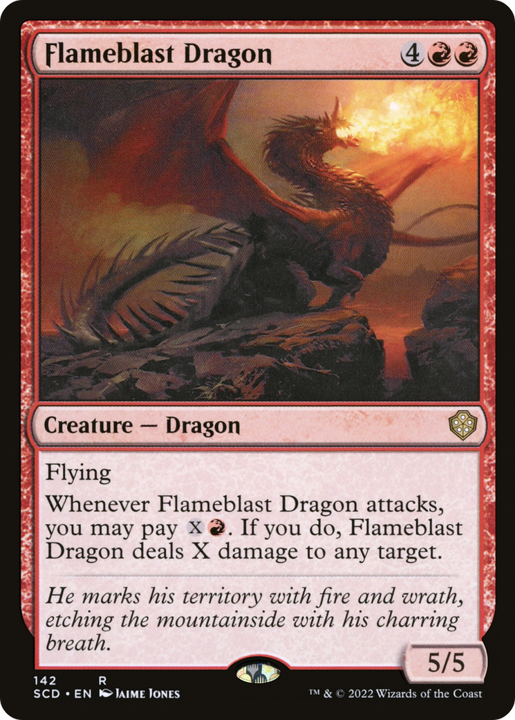 Flameblast Dragon [Starter Commander Decks] | Impulse Games and Hobbies