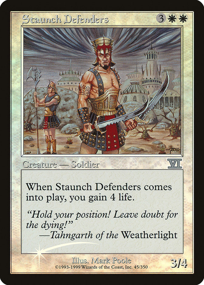 Staunch Defenders [Friday Night Magic 2000] | Impulse Games and Hobbies