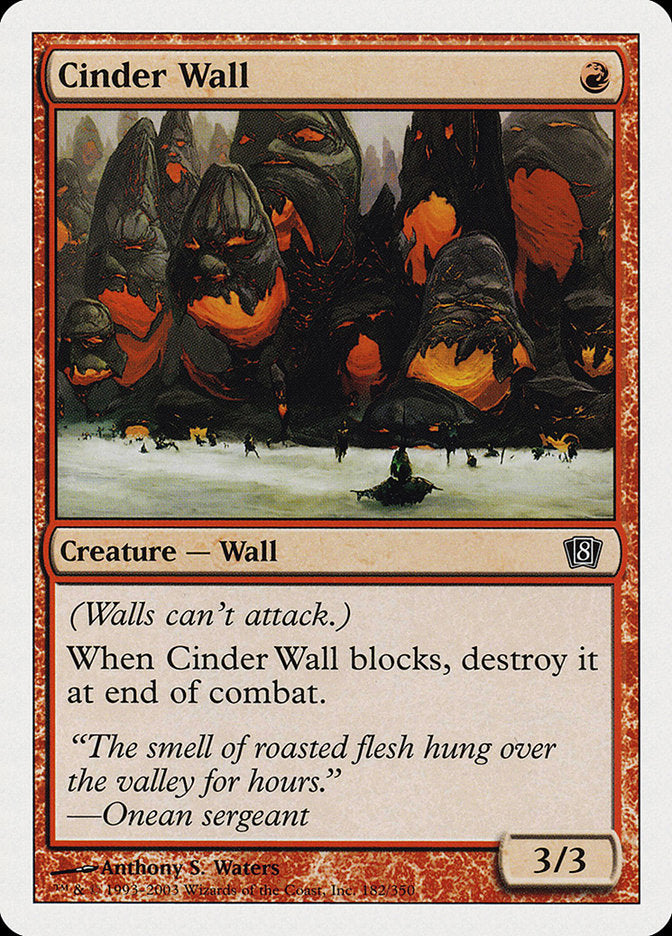 Cinder Wall [Eighth Edition] | Impulse Games and Hobbies