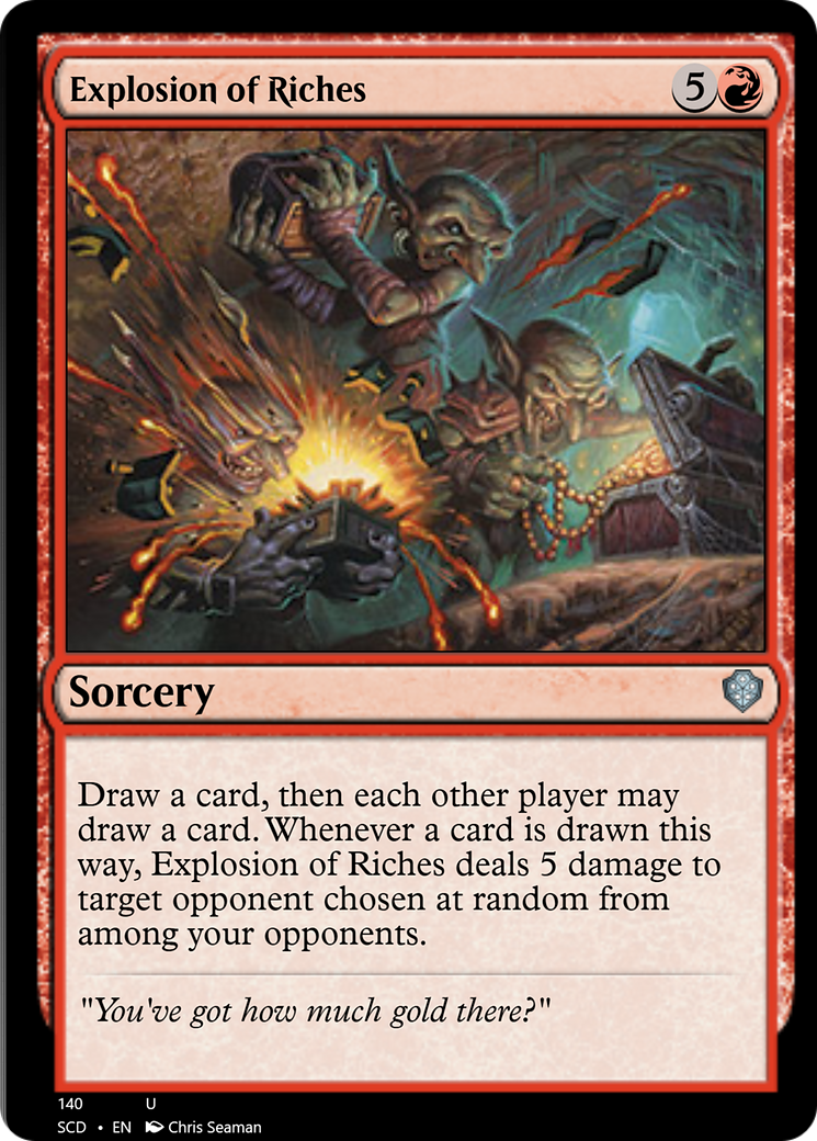 Explosion of Riches [Starter Commander Decks] | Impulse Games and Hobbies
