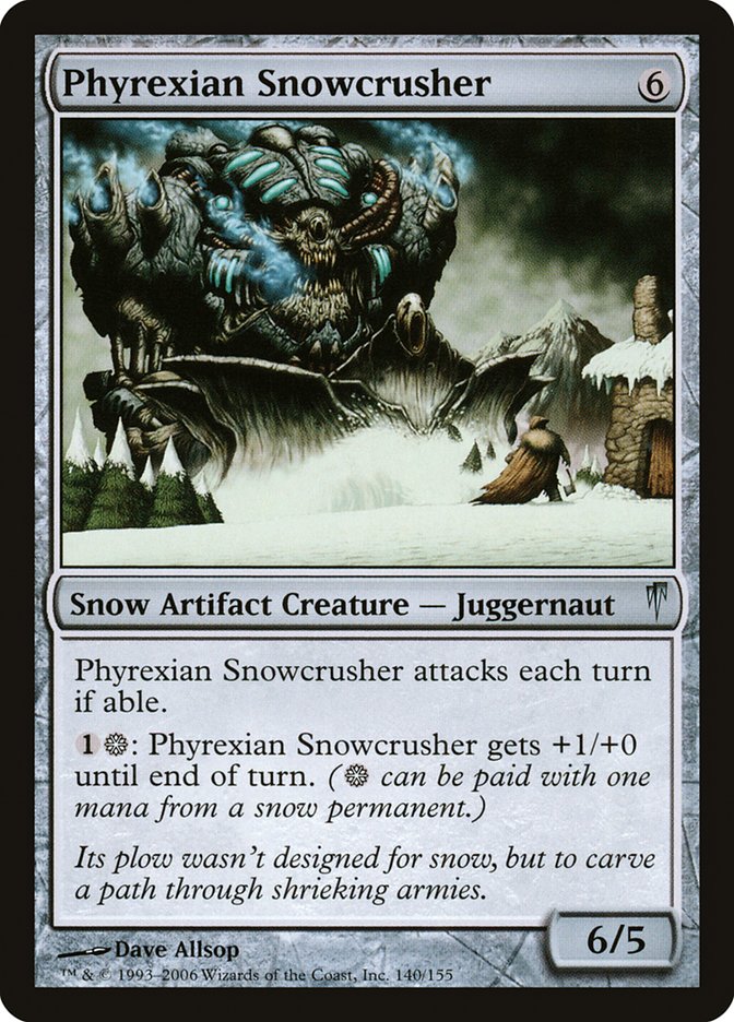 Phyrexian Snowcrusher [Coldsnap] | Impulse Games and Hobbies