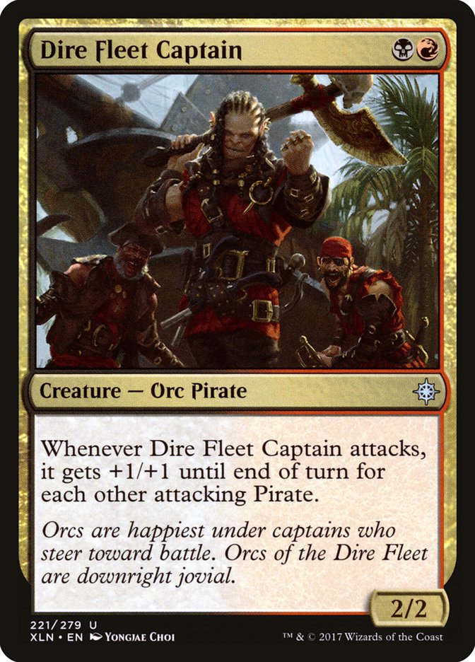 Dire Fleet Captain [Ixalan] | Impulse Games and Hobbies