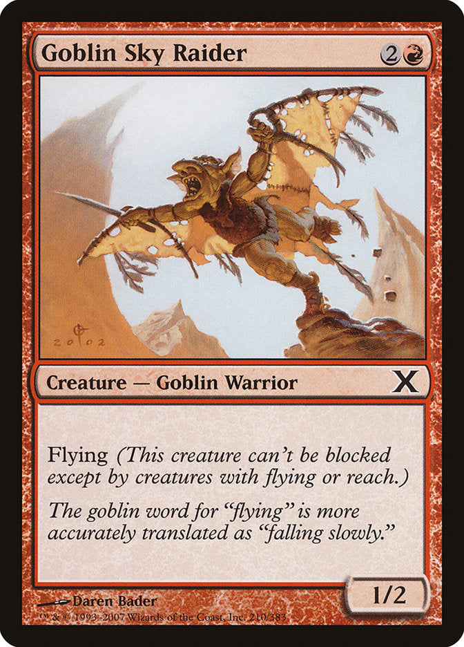 Goblin Sky Raider [Tenth Edition] | Impulse Games and Hobbies