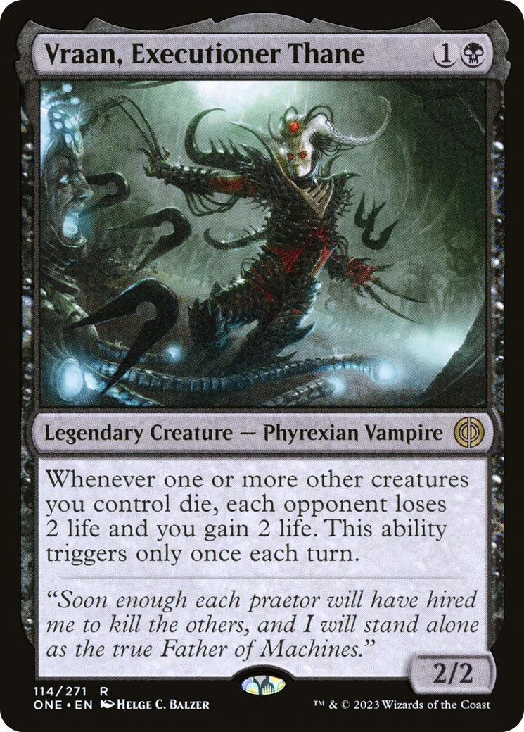 Vraan, Executioner Thane [Phyrexia: All Will Be One] | Impulse Games and Hobbies