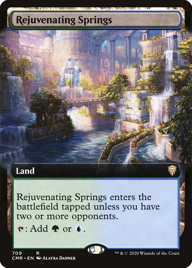 Rejuvenating Springs (Extended) [Commander Legends] | Impulse Games and Hobbies