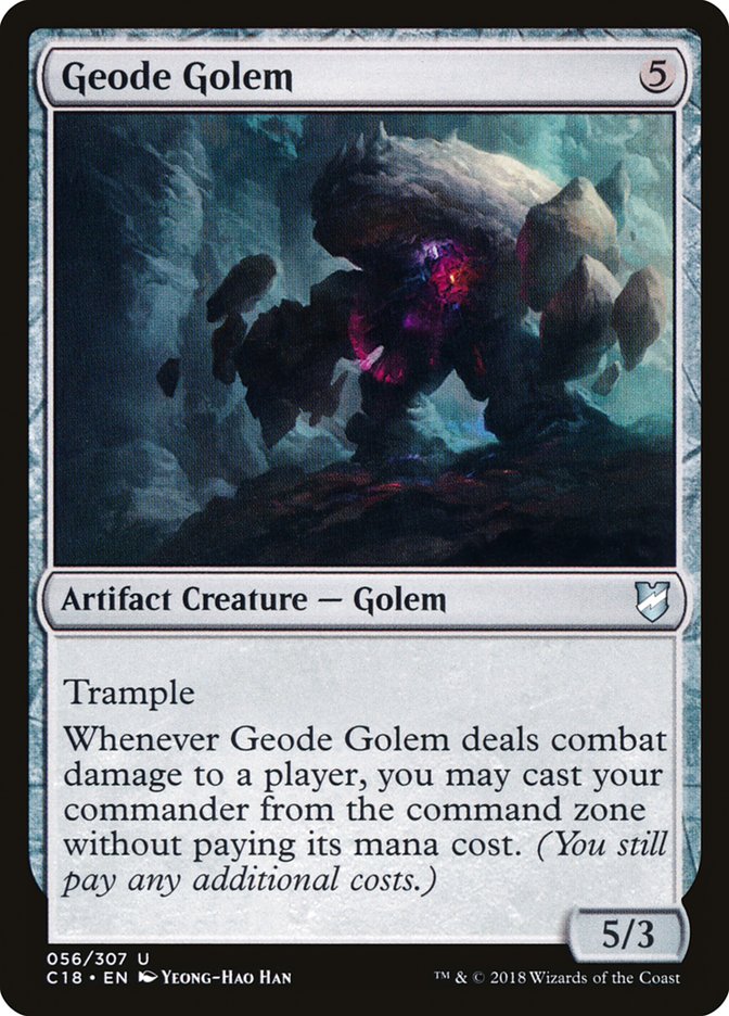 Geode Golem [Commander 2018] | Impulse Games and Hobbies