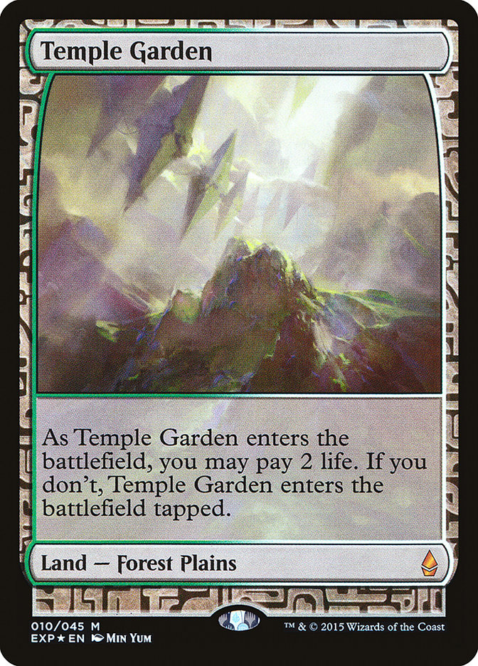 Temple Garden [Zendikar Expeditions] | Impulse Games and Hobbies