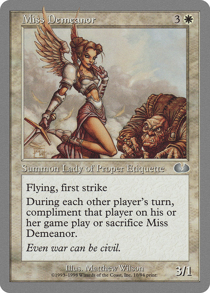 Miss Demeanor [Unglued] | Impulse Games and Hobbies
