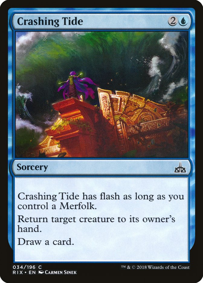 Crashing Tide [Rivals of Ixalan] | Impulse Games and Hobbies