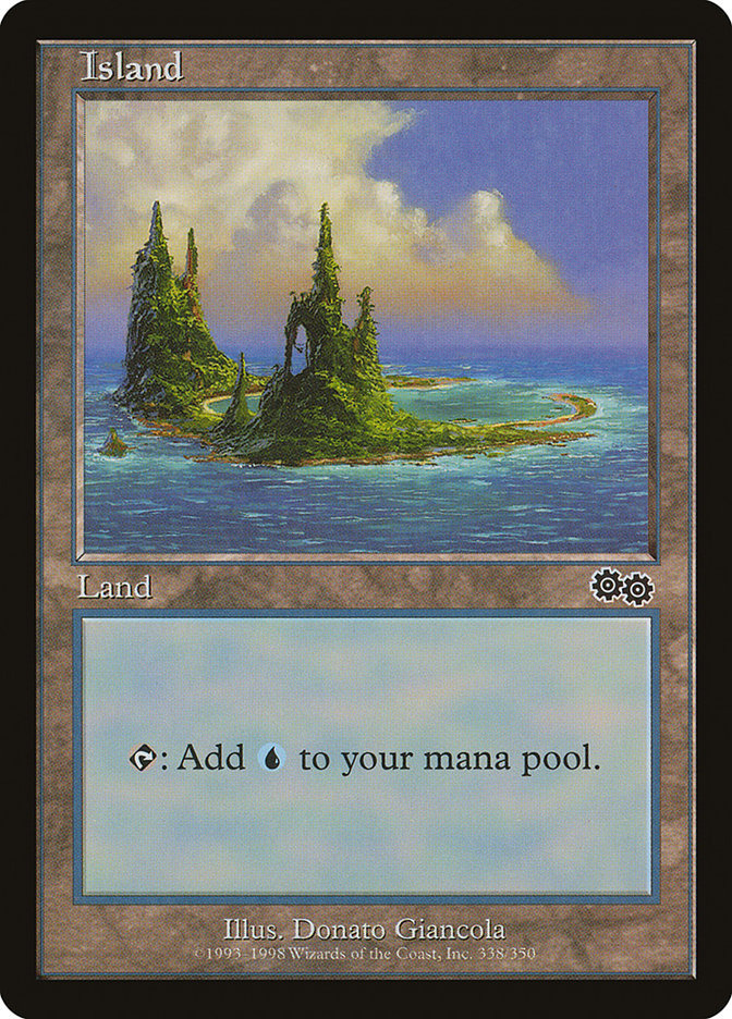 Island (338) [Urza's Saga] | Impulse Games and Hobbies