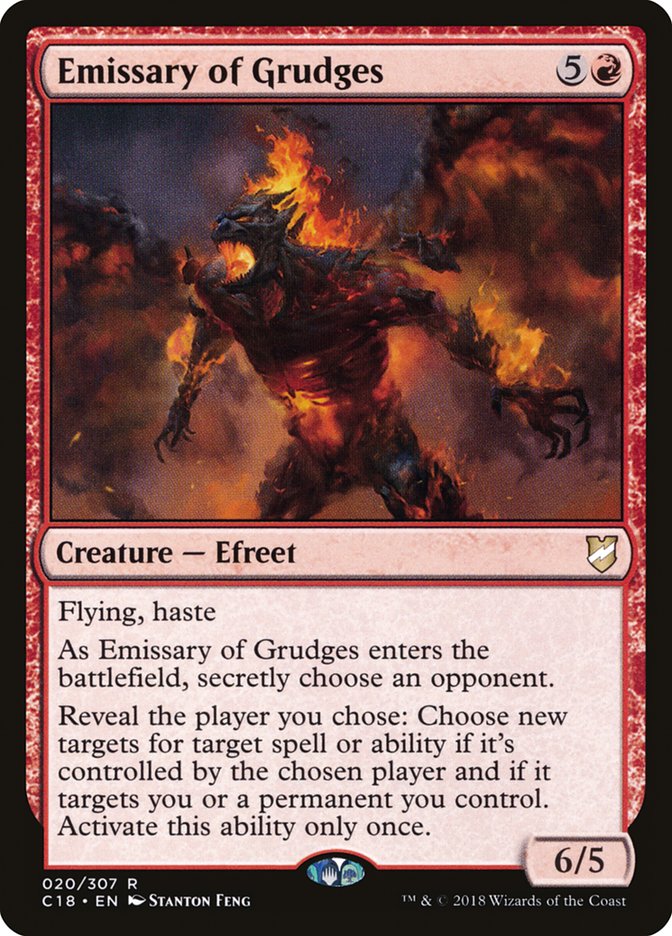 Emissary of Grudges [Commander 2018] | Impulse Games and Hobbies