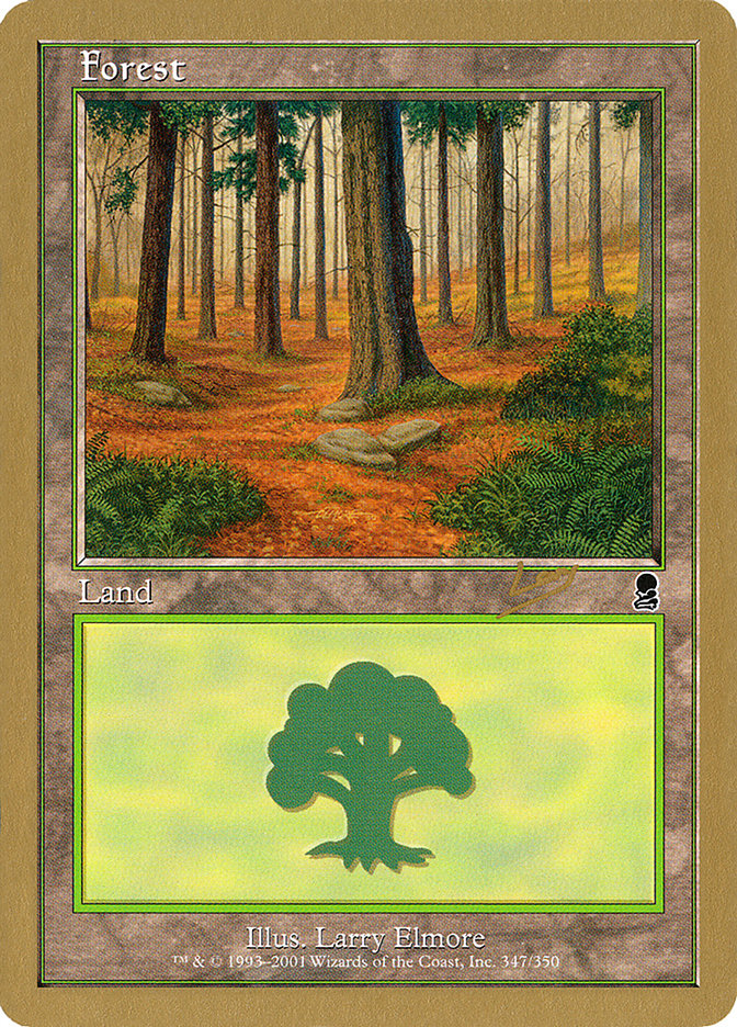 Forest (rl347) (Raphael Levy) [World Championship Decks 2002] | Impulse Games and Hobbies