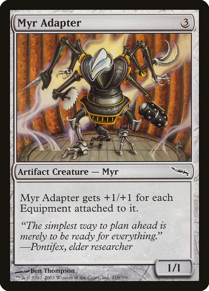 Myr Adapter [Mirrodin] | Impulse Games and Hobbies