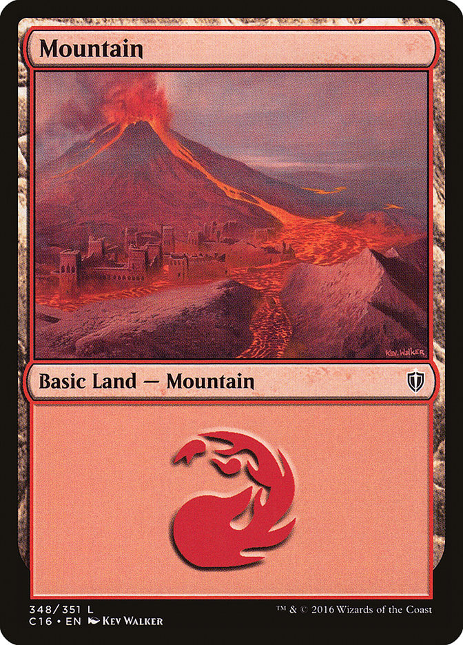 Mountain (348) [Commander 2016] | Impulse Games and Hobbies